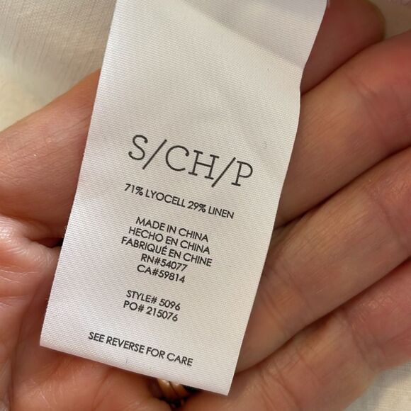 CAbi off white lightweight linen jacket - Picture 6 of 11